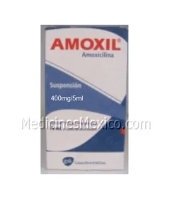 Amoxil Amoxicillin 12H Susp 400 mg / 5 ml 50 ml (2 per Order)
