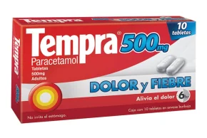 Tempra Paracetamol Generic 500 mg 10 tabs