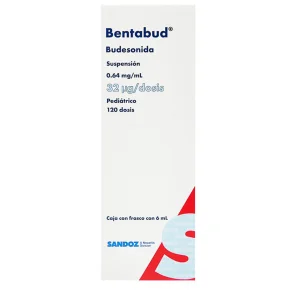 BENTABUD BUDESONIDA 64MCG/DOS 6ML 120DOS