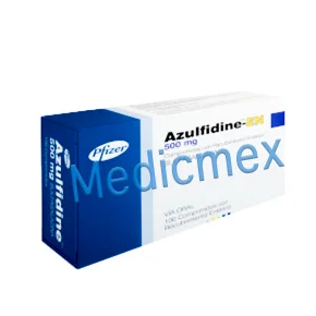 Azulfidine Sulfasalazine 500 mg 60 Tabs
