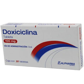 Doxycycline Vibramycin Generic 100 mg 30 caps