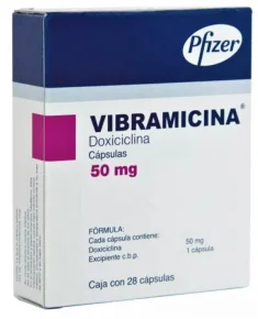 Doxycycline Vibramycin 50 mg 28 Caps