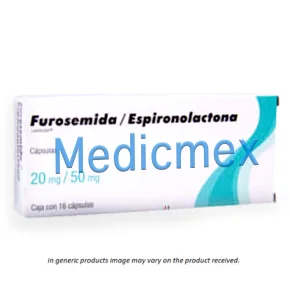 Lasilactone Spironolactone furosemide Generic  20mg/50mg 16 caps