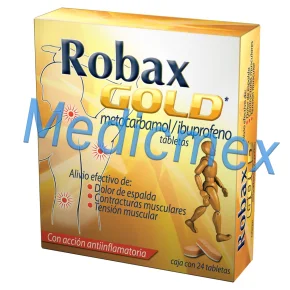 Robax Gold Methocarbamol ibuprofen 24 tabs