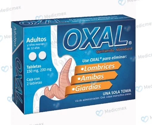 Oxal Albendazole quinfamide