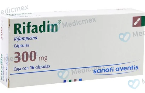 Rifadin Rifampicin 300 mg 32 Caps