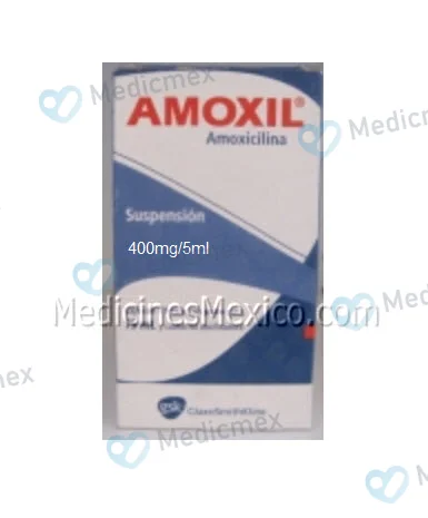 Amoxil Amoxicillin 12H Susp 400 mg / 5 ml 50 ml (2 per Order)