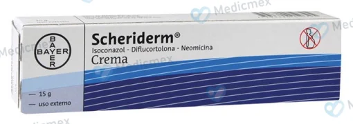 Scheriderm Diflucortolone Isoconazole & Neomycin Cream 15 g
