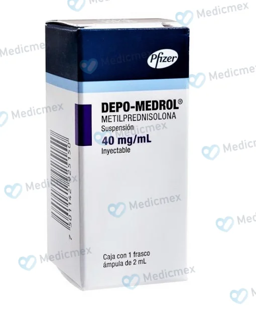 Depomedrol Generico 40 mg 2 ml.