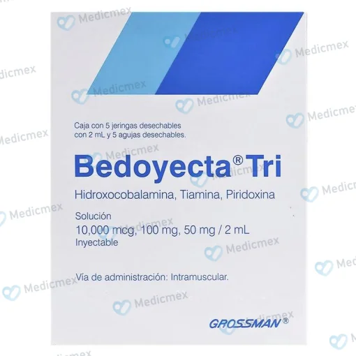 Bedoyecta Tri Injectable 5 syringes