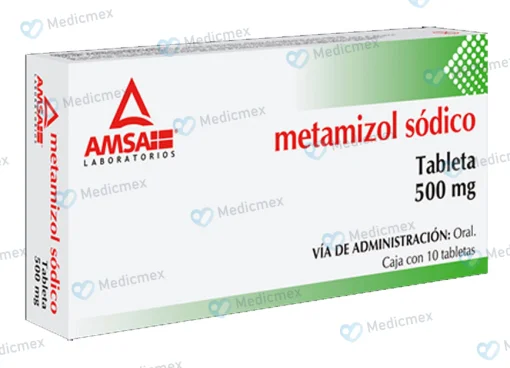 Metamizol  sodico generic 500 mg 20 tabs