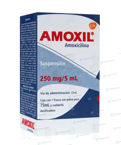 Amoxil Ped Suspension 250 mg  75 ml