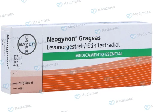 Neogynon Levonogestrel Ethinyl Estradiol .25 mg/.05 mg 21 Tabs