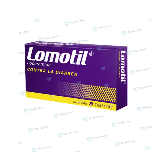 Lomotil Loperamide 2 mg 8 tabs