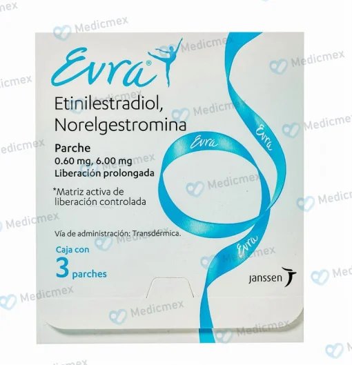 Evra Norelgestromin Ethinyl estradiol 6/.60 mg 3 Patches