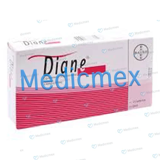 Diane  Ciproterona Etinilestradiol 21 Tabs