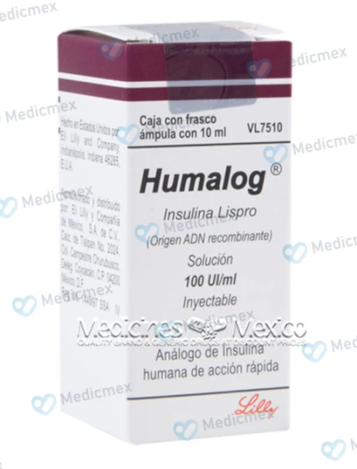 Insulin Humalog FA 10ml. 100UI/ML