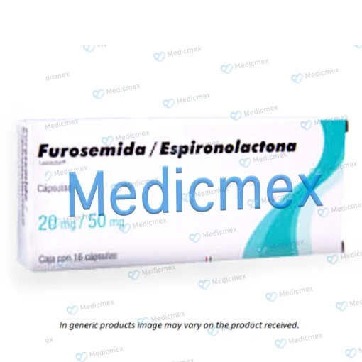 Lasilactone Spironolactone furosemide Generic  20mg/50mg 16 caps