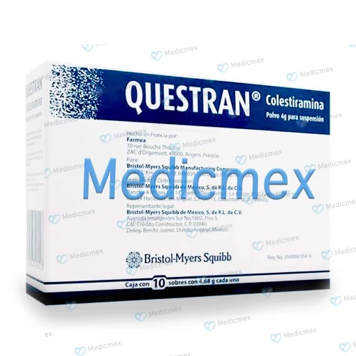 Questran Cholestyramine PVO 9 g 10 Envelopes