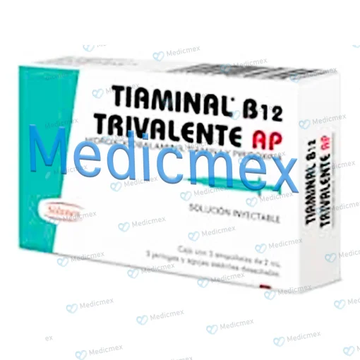 Vitamin  Tiaminal Trivalente B12 5000 mcg Injection 3 syringe